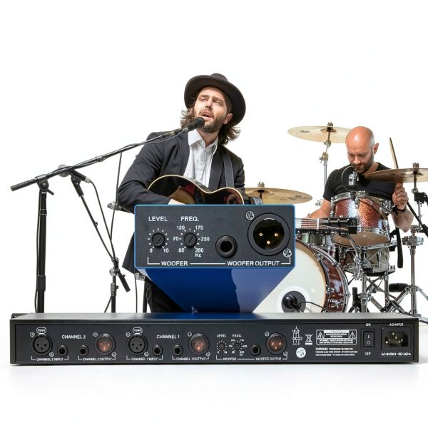 Professional Dual-Channel Stereo Graphic Equalizer EQX-215S-5