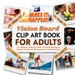 Vision Board Clip Art Book Kit Supplies Digital Download-0
