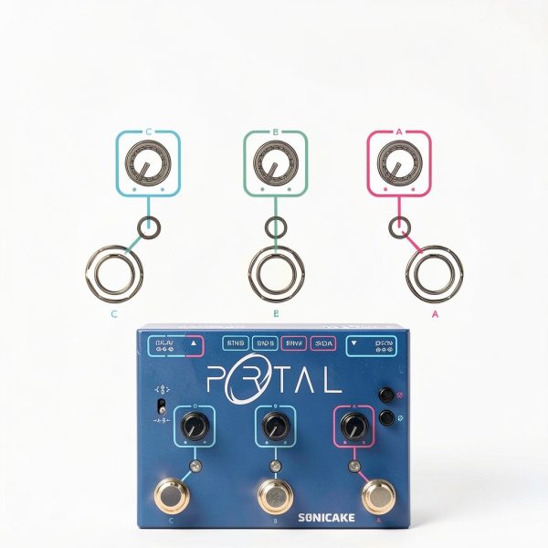 Pavo Analog Signal Mixer Guitar Effects Pedal-2