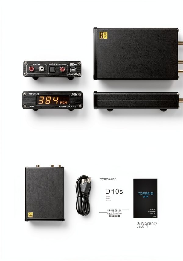 KGUSS TOPPING D10s USB DAC Black-01-1