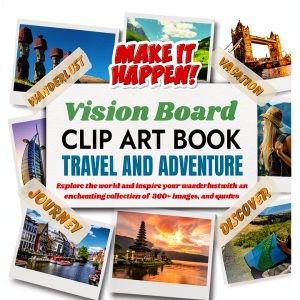 Vision Board Clip Art Kit Printable Design-0