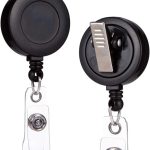 QREEL Extendable Badge Holders ABS Material Office Supplies-0