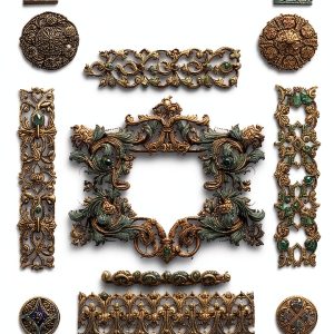 Dover Pictorial Archive Clip Art Digital Design Resource-0