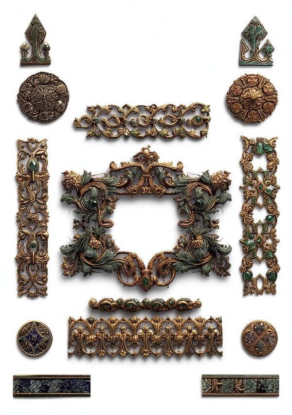Dover Pictorial Archive Clip Art Digital Design Resource-0