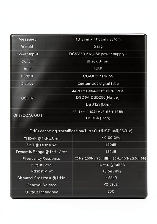 KGUSS TOPPING D10s USB DAC Black-01-8