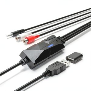 USB C Audio Grabber DigitalLife Metal Converter-0