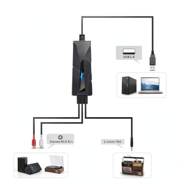 DigitalLife USB Audio Grabber Stereo Capture-4