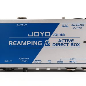 JOYO JDI-48 Guitar DI/Reamp Pedal Aluminum 48V-0