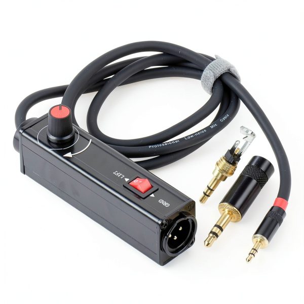 WisWinDa Pro 101A AUX to XLR Isolation Aluminum-4