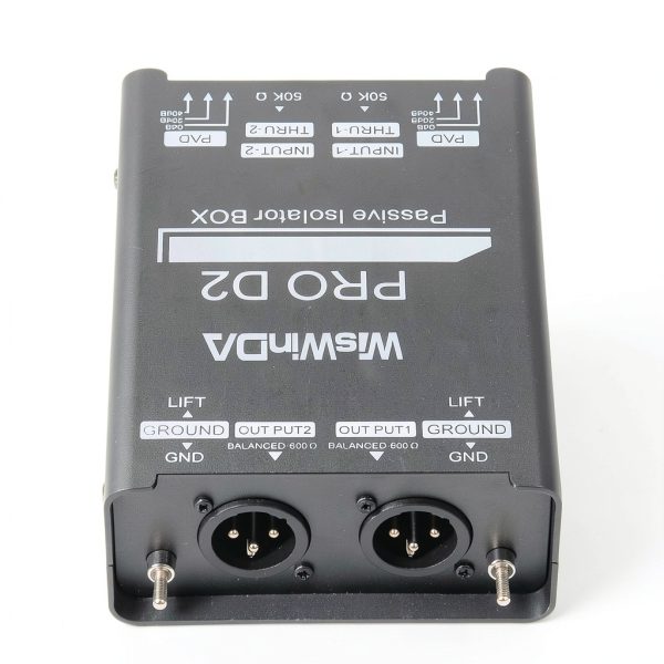 WisWinDa Pro Di-2 Passive Stereo Direct Box Metal-7