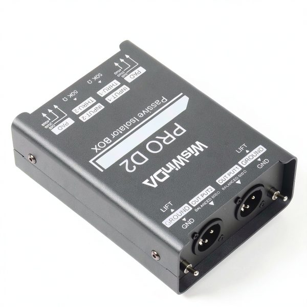 WisWinDa Pro Di-2 Passive Stereo Direct Box Metal-1