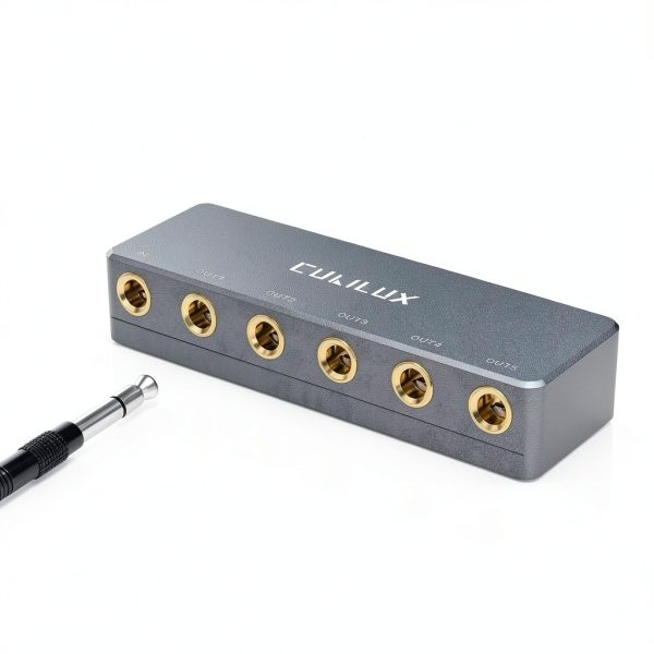 Audio Splitter Cubilux Metal 5 Way TS and TRS-3