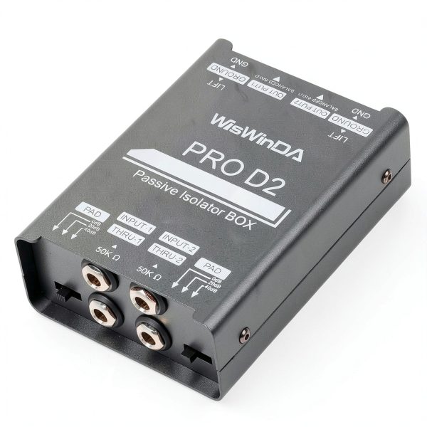 WisWinDa Pro Di-2 Passive Stereo Direct Box Metal-2