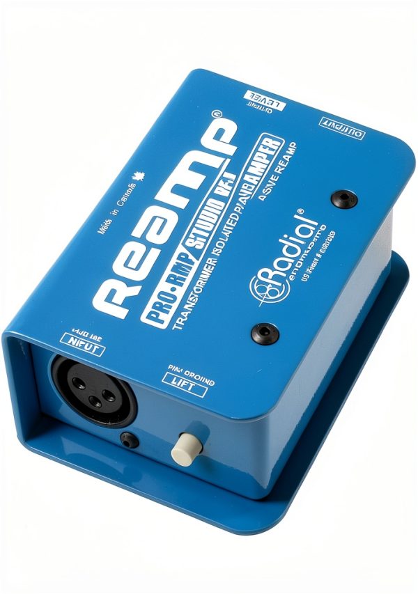 Radial Reamping Box Compact Music Instrument-0
