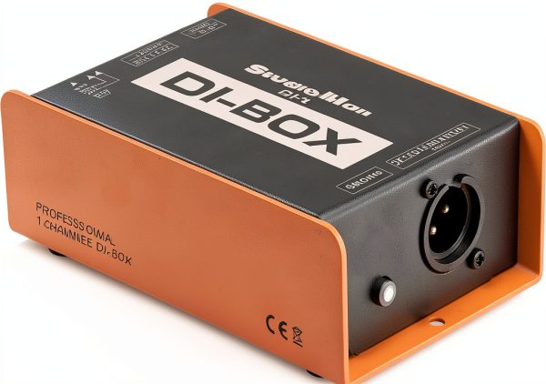 Passive DI Box StudioMan DI-1 for Electric Guitar-1