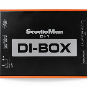 Passive DI Box StudioMan DI-1 for Electric Guitar-0