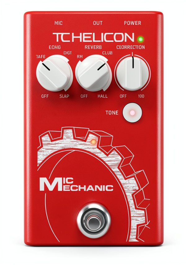 TC HELICON Vocal Effects Processor Red Metal-0