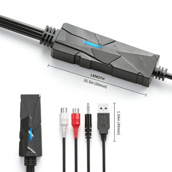 DigitalLife USB Audio Grabber Stereo Capture-3