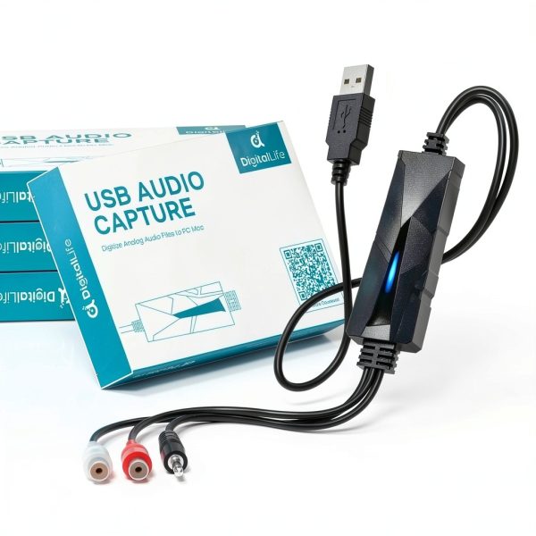 DigitalLife USB Audio Grabber Stereo Capture-0
