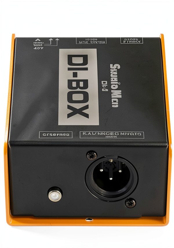 Passive DI Box StudioMan DI-1 for Electric Guitar-3