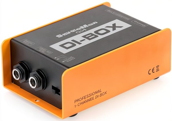 Passive DI Box StudioMan DI-1 for Electric Guitar-2