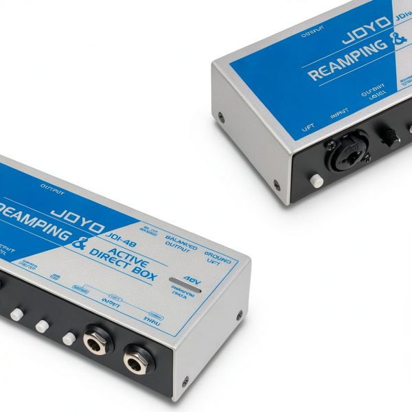 JOYO JDI-48 Guitar DI/Reamp Pedal Aluminum 48V-2