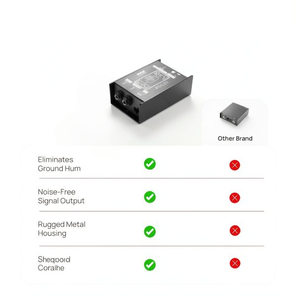 Direct Box PDC21 Passive DI Black Steel-6
