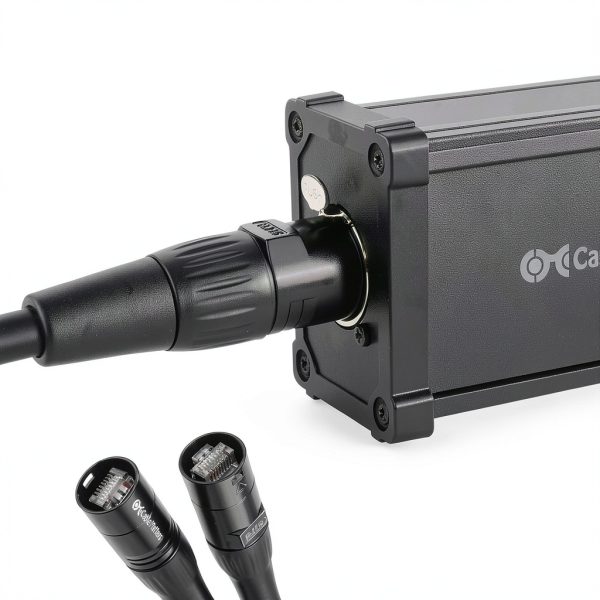 Cable Matters Ethernet to XLR Breakout Box, Cat6, Light‑Enabled-3