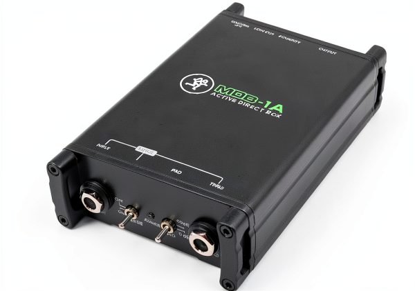 Mackie Direct Box MDB-1A with Phantom Power and Merge Switch-2