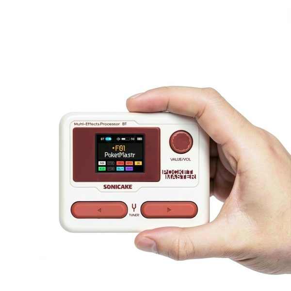 QME-10WH White Digital Modeling Multi‑Effects Processor with USB-2