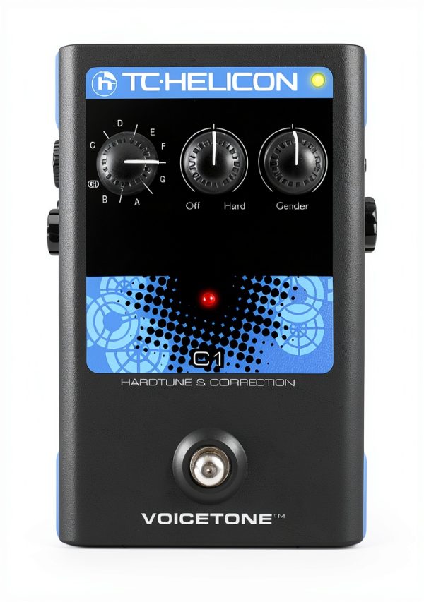 VOICETONE C1 Black USB Vocal Effects Processor Metal Body 9V-1