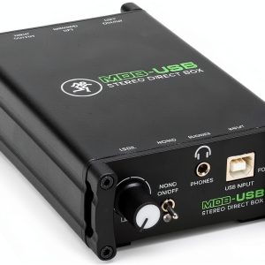 Mackie Direct Box USB 24bit/96kHz with Balanced XLR Outputs-0