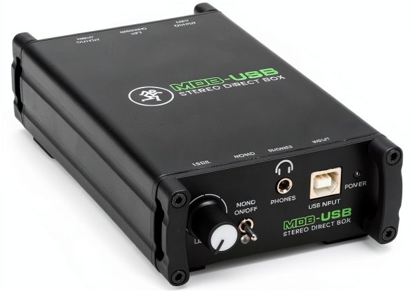 Mackie Direct Box USB 24bit/96kHz with Balanced XLR Outputs-0
