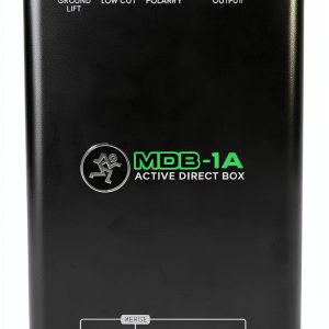 Mackie Direct Box MDB-1A with Phantom Power and Merge Switch-0