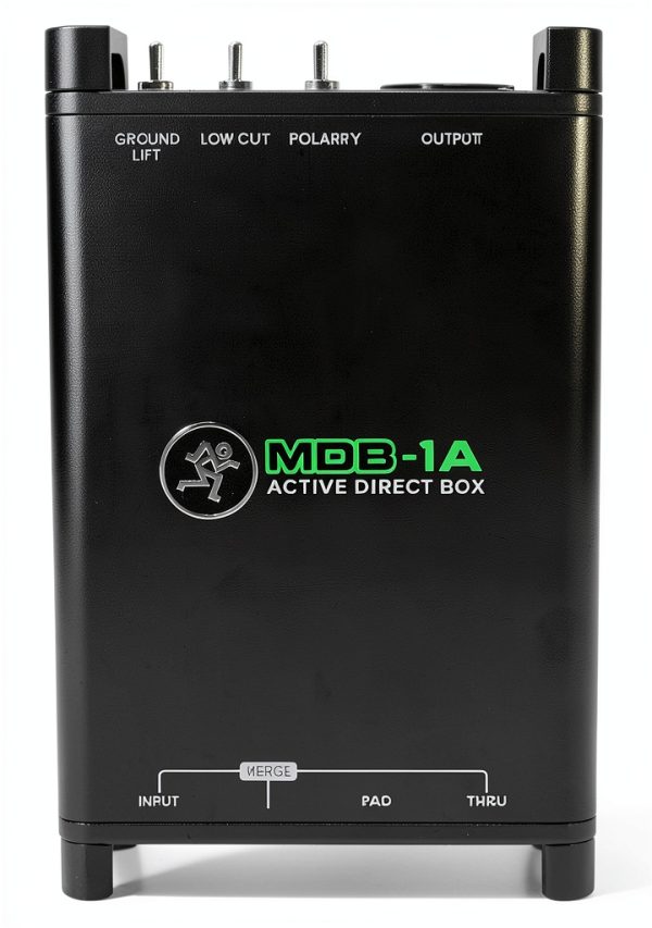 Mackie Direct Box MDB-1A with Phantom Power and Merge Switch-0