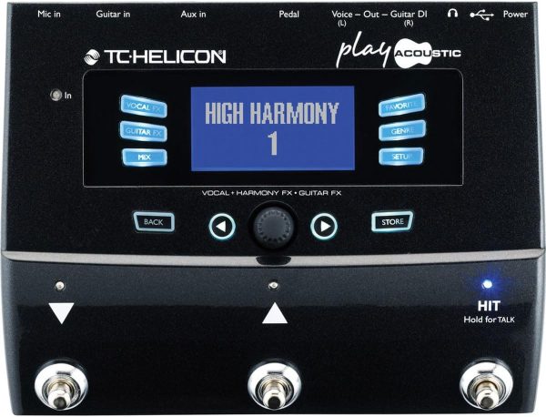 TC Electronic PLAY ACOUSTIC Vocal Guitar Processor with Acrylic Body-2