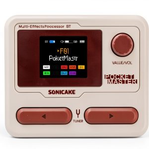 QME-10WH White Digital Modeling Multi‑Effects Processor with USB-0