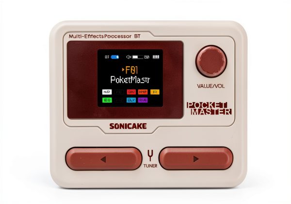 QME-10WH White Digital Modeling Multi‑Effects Processor with USB-0