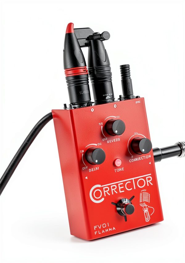 Vocal Pitch Correction Pedal FV01 with 3-Mode Effects-3
