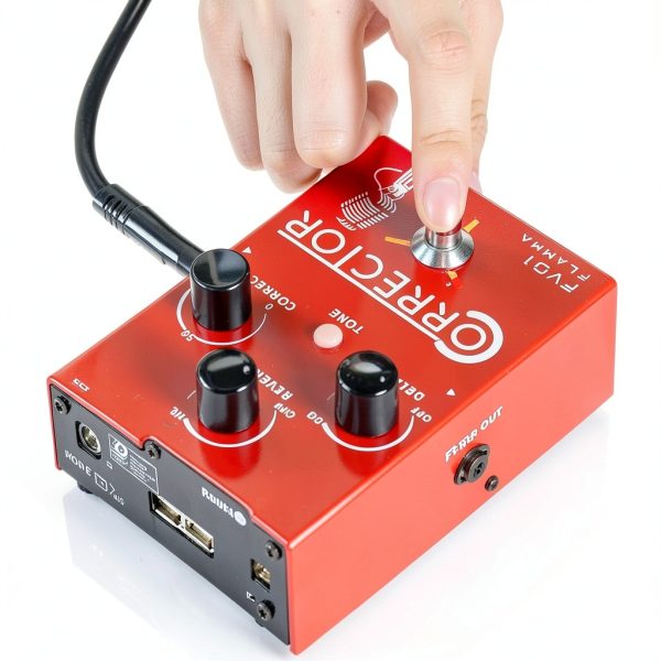 Vocal Pitch Correction Pedal FV01 with 3-Mode Effects-6