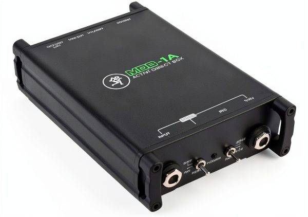 Mackie Direct Box MDB-1A with Phantom Power and Merge Switch-1