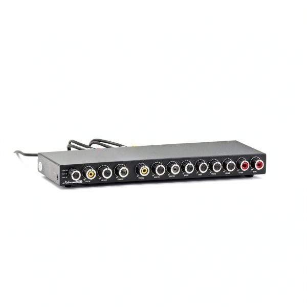 Equalizer SUC EQ9 9-Band Audio Equalizer Black Aluminum Alloy-3