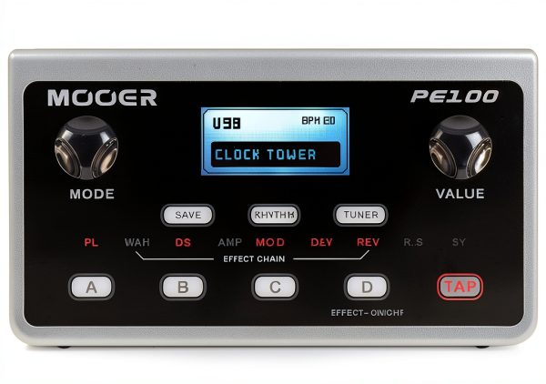 Zoom PE100 Multi Effects Processor 99 Presets 40 Drum Patterns-0