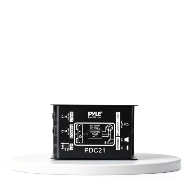 Direct Box PDC21 Passive DI Black Steel-4
