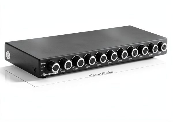 Equalizer SUC EQ9 9-Band Audio Equalizer Black Aluminum Alloy-6