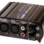CLEANBOXPRO Audio Interface XLR RCA Mixer with Power Supply-0
