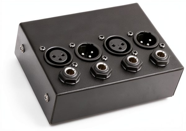 PylePro PHE400 Hum Eliminator Noise Isolator Black XLR Direct Box-0