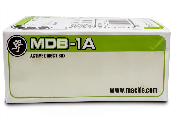 Mackie Direct Box MDB-1A with Phantom Power and Merge Switch-6