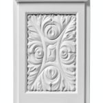 Ekena Millwork Medway Plinth Block PB05X08X01ME Primed-0