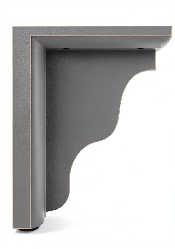 Hamilton Bracket Ekena Millwork Pebble Grey 3"W x 5"D x 7"H-2